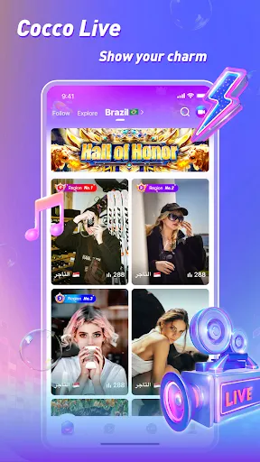 Cocco - Party & Live Streaming | Permainan | XWorld