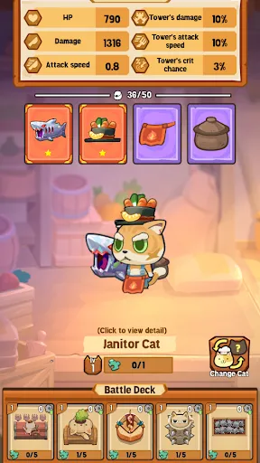 Cat Cook: Defense | Games | XWorld