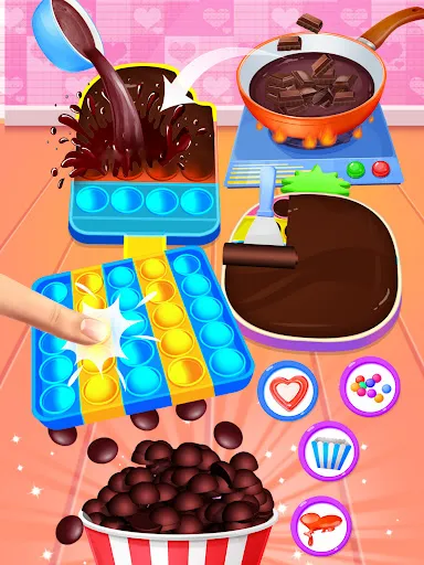 Chocolate Pop It Desserts | 游戏 | XWorld