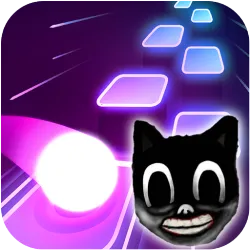 XWorld | Cartoon cat - Hop tiles rush