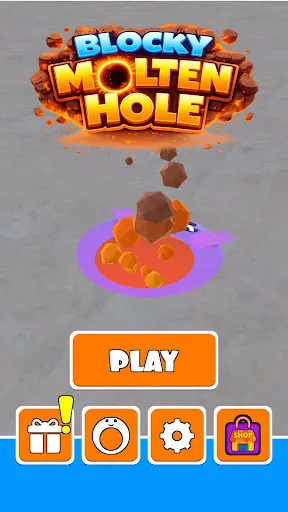 Blocky Molten Hole | 游戏 | XWorld
