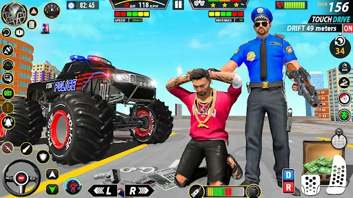 Police Monster Truck Car Games | Games | XWorld