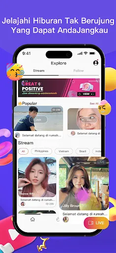 ELive-Chill&Stream | Permainan | XWorld