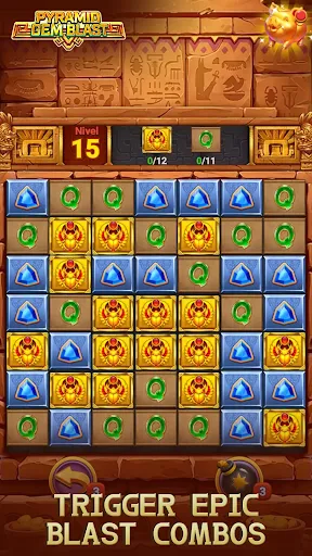 Pyramid Gem Blast | Permainan | XWorld