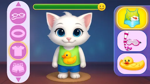 "Chăm sóc mèo Kitty dễ thương | Games | XWorld
