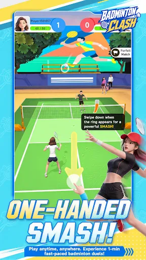 Badminton Clash | Permainan | XWorld