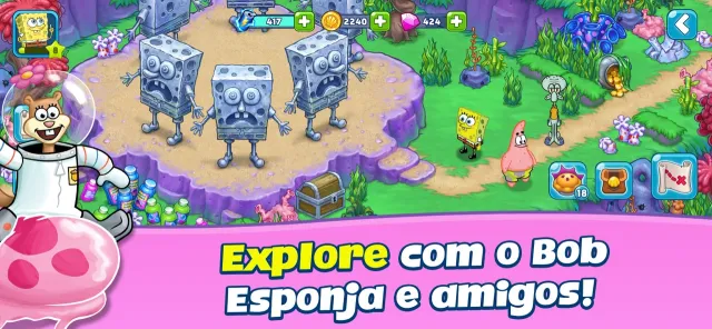 As Aventuras de Bob Esponja | Jogos | XWorld