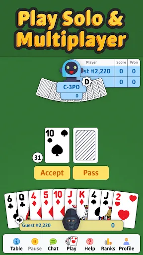 Gin Rummy ‣ | Игры | XWorld