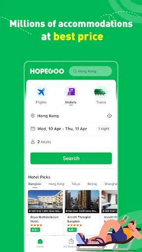 HopeGoo: Book Flights, Hotels | Jogos | XWorld