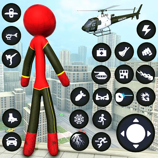 StickMan Rope Hero Spider Game | Games | XWorld