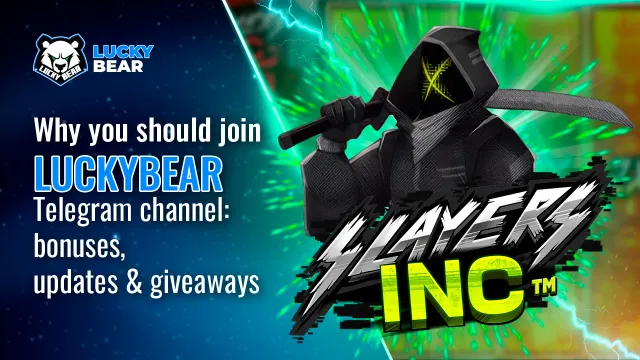 Why you should join LuckyBear Telegram channel: bonuses, updates & giveaways