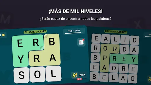 Buscar Palabras Offline Game | juego | XWorld
