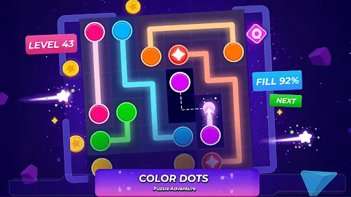 Color Dots | juego | XWorld
