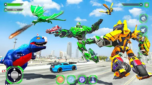 Dino Car Robot: Robot Games | Игры | XWorld