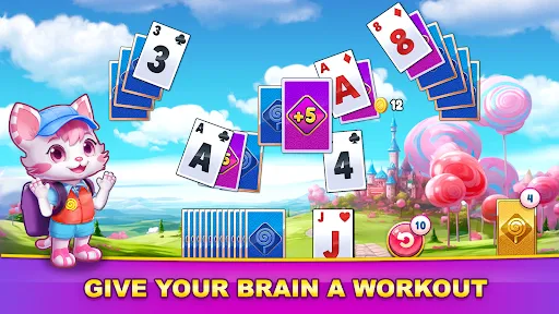 Solitaire Candy World | Games | XWorld