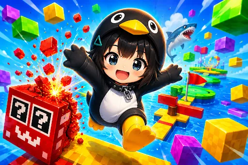 Obby Lucky Block: Monster Run | เกม | XWorld Obby Lucky Block: Monster Run | เกม | XWorld