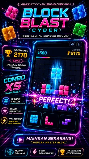 Block Blast Cyber | Permainan | XWorld Block Blast Cyber | Permainan | XWorld