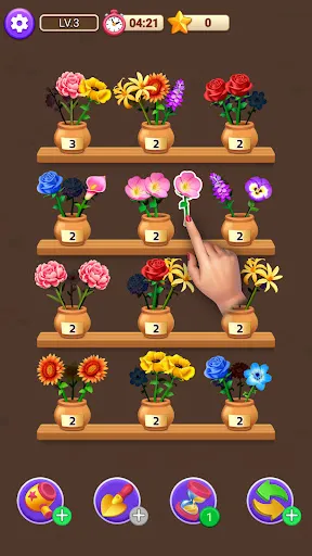 Flower Merge - Sort Games | Jogos | XWorld