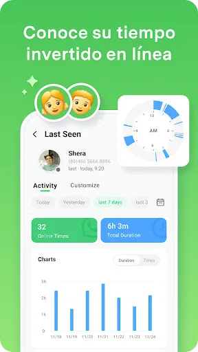 Walastseen:Chat App Rastreador | juego | XWorld