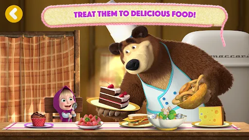 Masha and the Bear: My Friends | Games | XWorld