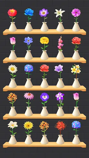 Flower Match Sort | Permainan | XWorld