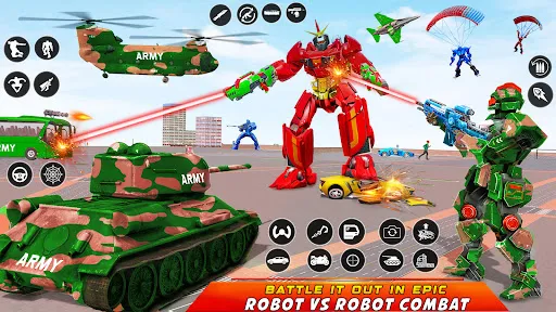 Army Bus Robot Car Game 3d | Games | XWorld