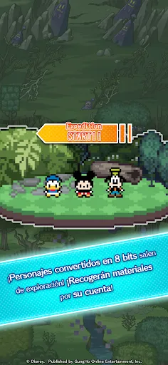 Disney Pixel RPG | juego | XWorld