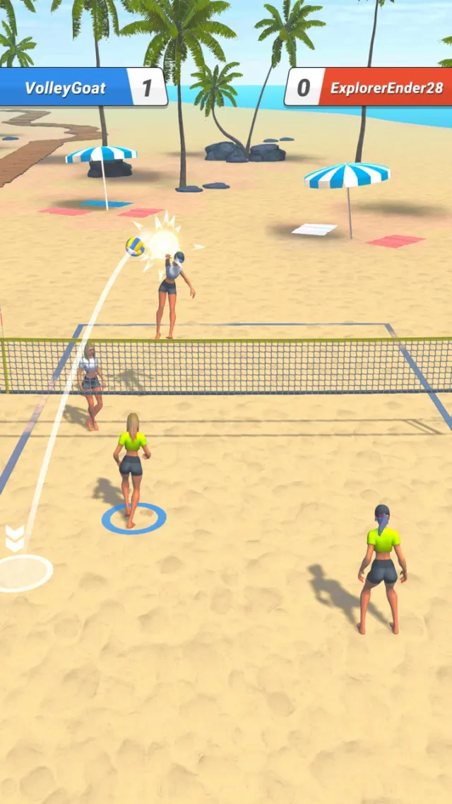 Beach Volley Clash | Permainan | XWorld