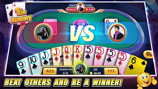 Gin Rummy Offline Classic Game | Permainan | XWorld