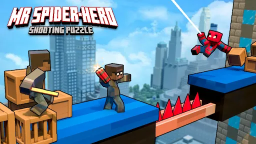 Mr Spider Hero Shooting Puzzle | juego | XWorld