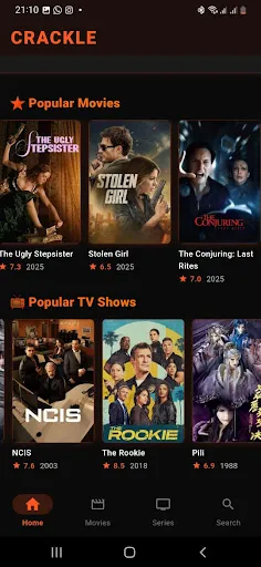 Crackle : Movies & TV Shows | Permainan | XWorld