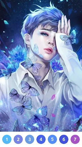 KPOP Paint by Number Coloring | Games | XWorld