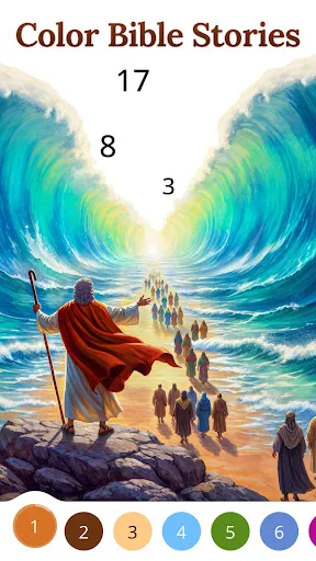 Bible Coloring Paint By Number | Games | XWorld