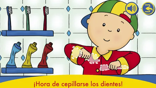 Un día con Caillou | juego | XWorld