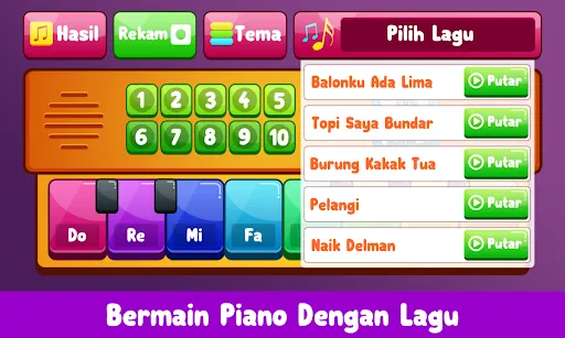 Mainan Piano Anak | Permainan | XWorld