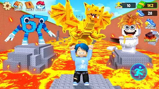 Brainrot Survive: Lava Escape | 游戏 | XWorld