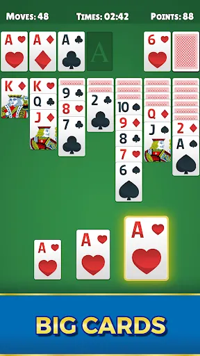 Solitaire - Classic Big Cards | juego | XWorld