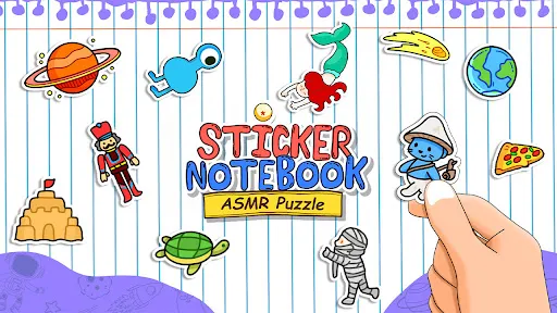 Sticker Notebook: ASMR Puzzle | Игры | XWorld