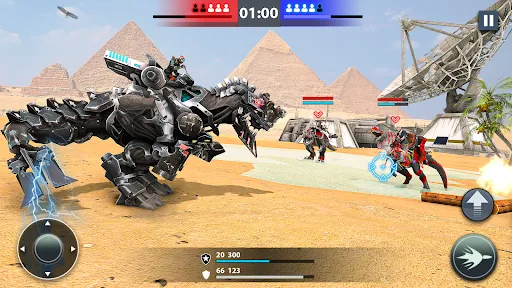 Dino mech Robot wars: Macarena | เกม | XWorld