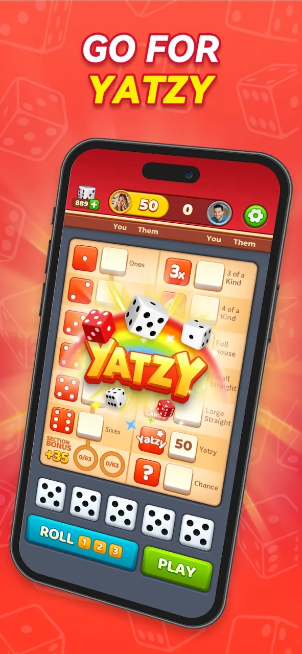 Yatzy GO: Classic Dice Game | 游戏 | XWorld