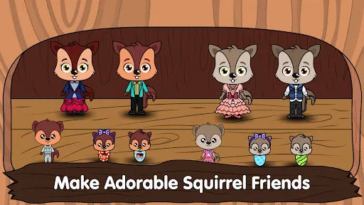 Animal Town - My Squirrel Home | Games | XWorld