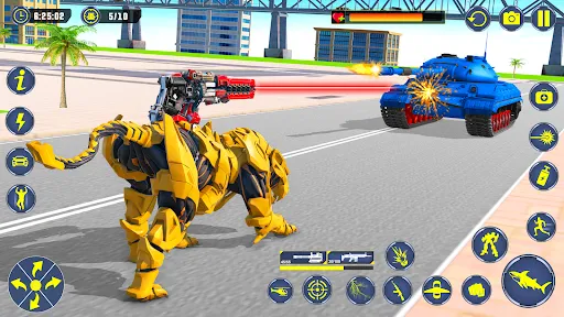 Shark Robot Car Transform Game | Games | XWorld