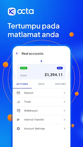 Octa Trading App | Permainan | XWorld