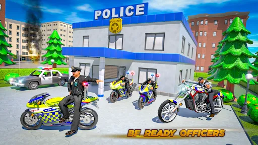 Game Balap Stunt Sepeda Polisi | Permainan | XWorld