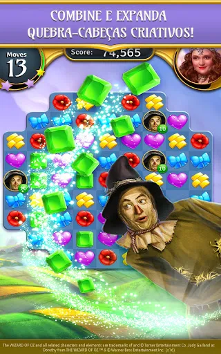 The Wizard of Oz Magic Match 3 | Jogos | XWorld