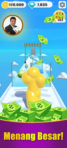 Lucky Man Run-Receber dinheiro | juego | XWorld