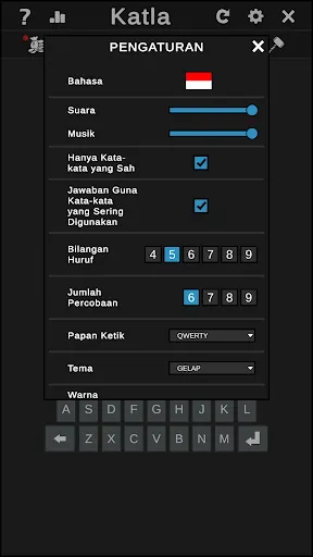 Katla - Tebak Kata Indonesia | Permainan | XWorld