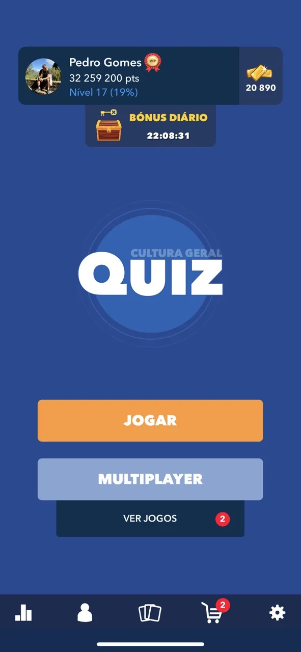 Quiz Conhecimentos Gerais BR | Jogos | XWorld