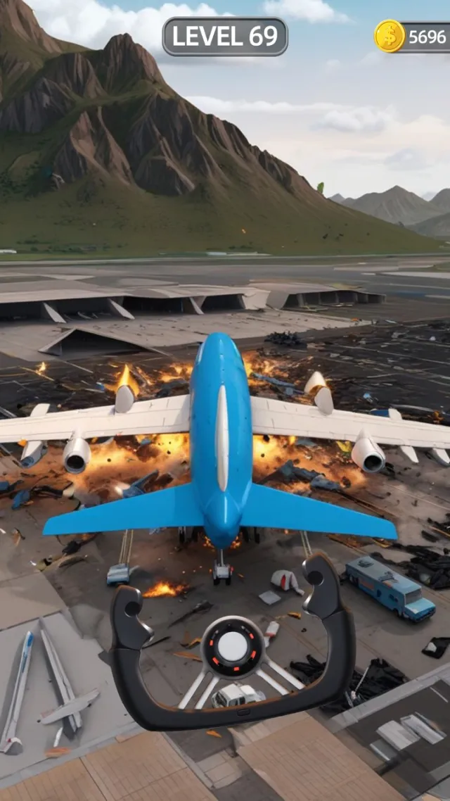 Sling Plane 3D - Sky Crash Jet | Permainan | XWorld