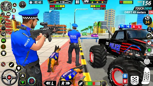 Police Monster Truck Car Games | Games | XWorld